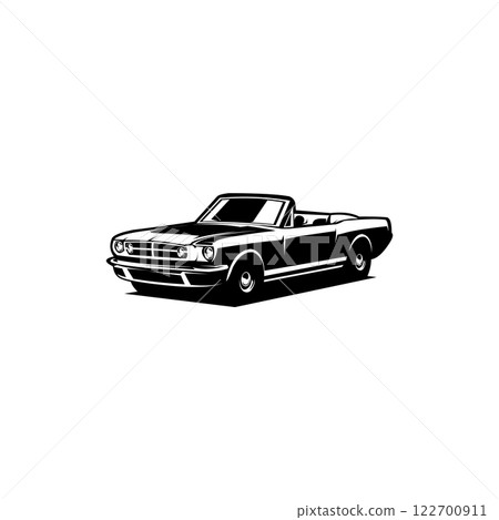 Ford Mustang logo isolated on white background view from the front. best logo, badge, emblem, icon, sticker design. Ford Mustang logo isolated on white background view from the front. best logo, badge, emblem, icon, sticker design. 122700911