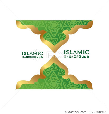 Islamic Border Islamic Islamic Background 122700963
