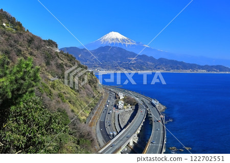 [靜岡縣] 從 Satta Pass 看到的富士山 122702551