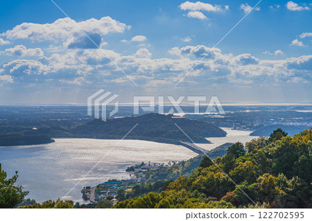 從濱松市（靜岡縣）奧濱名湖觀測公園看到的景色 122702595