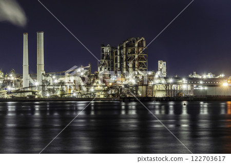 周南工廠夜景 德山德山製造工廠 山口縣周南市 122703617