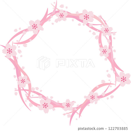 Cherry tree frame Cherry tree frame 122703885