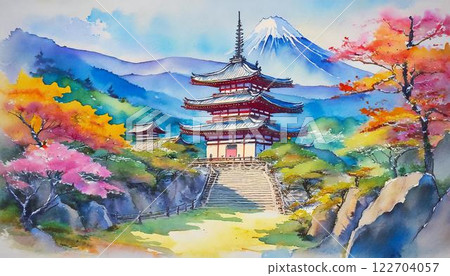 Discover the majestic beauty of Daisekirinzan, a captivating natural landmark showcasing towering rock formations, dramatic cliffs, and panoramic views, a true spectacle of nature. 122704057