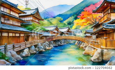 Explore the therapeutic waters of Kusatsu Onsen, a historic onsen town known for its abundant natural hot springs, offering a unique blend of relaxation and cultural immersion. 122704082