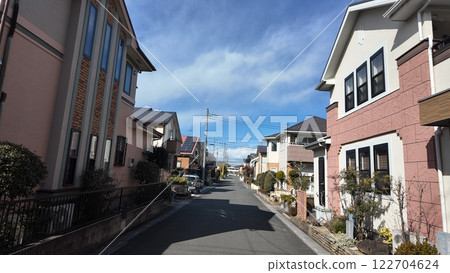 藍天和住宅區 藍天和住宅區 122704624
