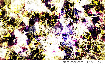 背景素材_水晶碰撞_黃藍 122706239