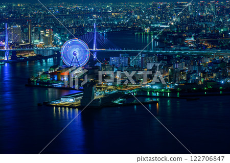 Sakishima Cosmo Tower night view Sakishima Cosmo Tower night view 122706847