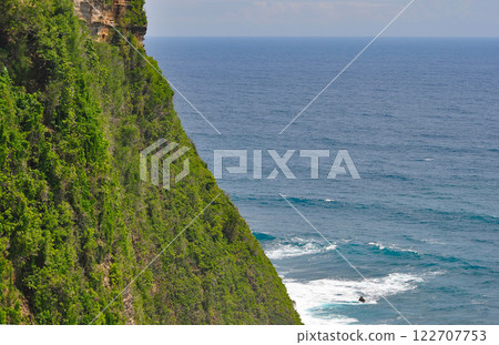 Coast at Uluwatu, Bali, Indonesia. 122707753