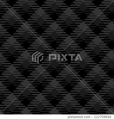 lack and white plaid seamless pattern. lack and white plaid seamless pattern. 122708688