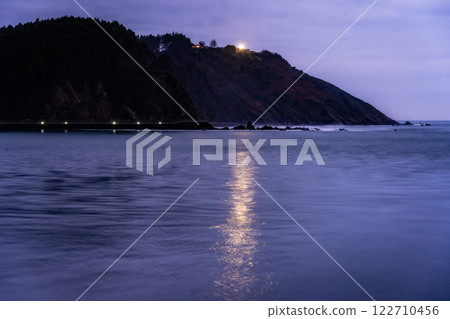 Moonlit Cove at Twilight 122710456