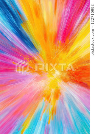 Vivid abstract artwork with dynamic bursts Vivid abstract artwork with dynamic bursts 122710998