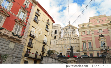 Cagliari Cathedral is a Roman Catholic cathedral in Cagliari, Sardinia, Italy, dedicated to the Virgin Mary and to Saint Cecilia 122711598