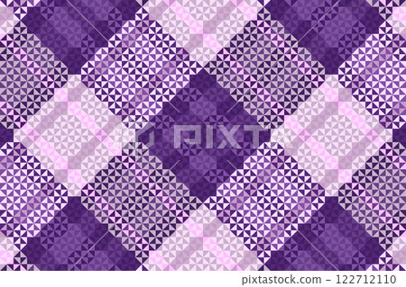 Tartan plaid pattern with texture. 122712110