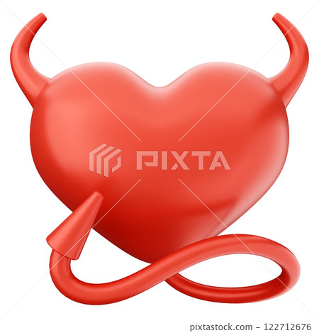 3d valentines day love evil 122712676