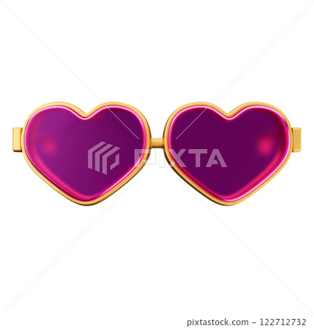 3d valentines day love eye glasses 122712732