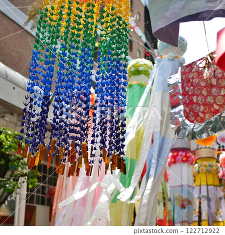 Sendai Tanabata Festival (Sendai City, Miyagi Prefecture) Sendai Tanabata Festival (Sendai City, Miyagi Prefecture) 122712922