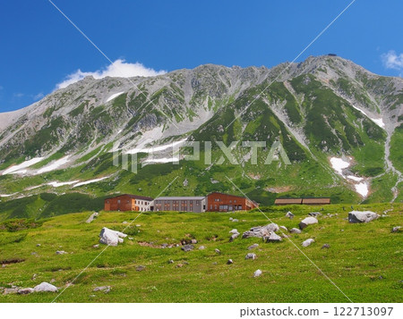 從室堂平眺望的夏季立山連峰 從室堂平眺望的夏季立山連峰 122713097
