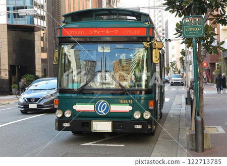環繞神戶觀光景點的神戶城市環線及其巴士站（從正面開始） 122713785
