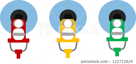 病患監護儀電極導線示意圖 病患監護儀電極導線示意圖 122713824