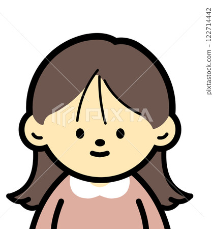 Illustration of a deformed girl Illustration of a deformed girl 122714442