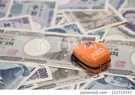 AED and money AED and money 122714541