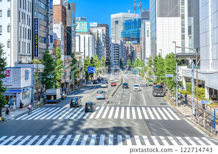 Cityscape of Minato Ward, Tokyo Tamachi Station 122714743