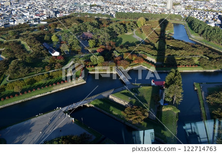Hakodate Goryokaku in Autumn 122714763