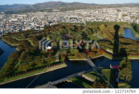 Hakodate Goryokaku in Autumn 122714764