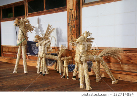 遠野故鄉村:稻草做的馬(岩手縣遠野市) 遠野故鄉村:稻草做的馬(岩手縣遠野市) 122714884