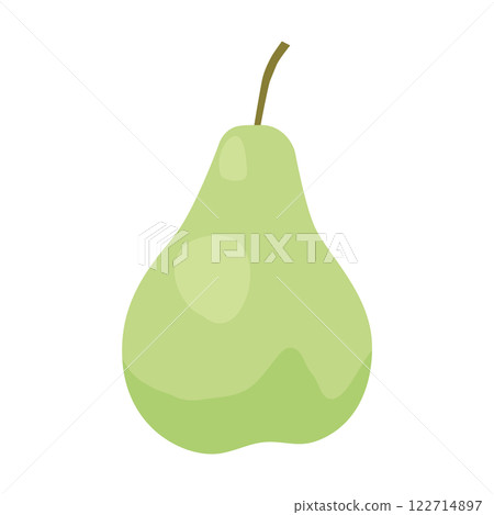 Pear La France Vector Illustration 122714897