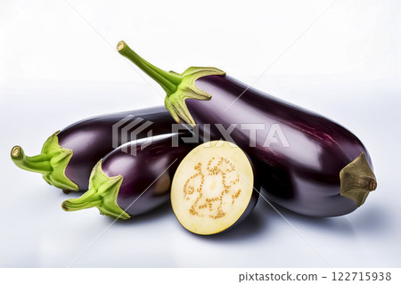 Eggplant image material 122715938