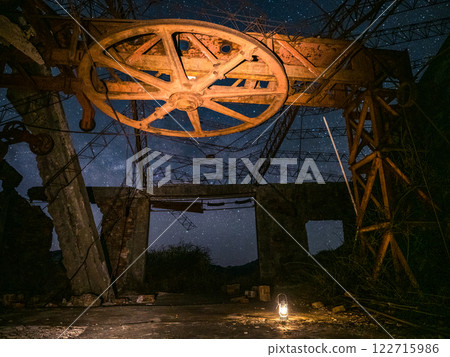 Hehuan East Peak Abandoned Cable Car Station Galaxy 122715986