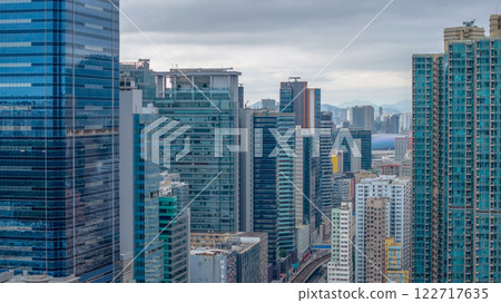 Jan 31 2025 Kwun Tong Business Area Thriving Commercial Hub Hong Kong Jan 31 2025 Kwun Tong Business Area Thriving Commercial Hub Hong Kong 122717635