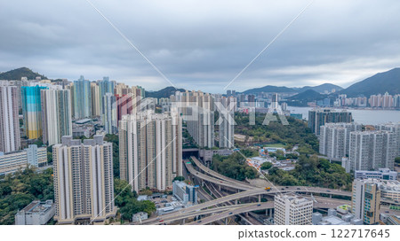 Jan 31 2025 Kwun Tong Bypass Major Expressway Hong Kong 122717645