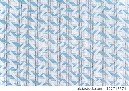 Woven blue leather texture, Abstract as background. 122718274