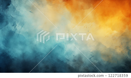 Colorful multicolored art painting texture. Abstract painting with vibrant colors 122718359