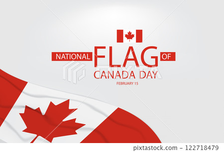 Celebrating the Maple Leaf National Flag of Canada Day 122718479