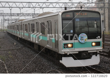 JR Joban local line 209 series 1000 farewell train 122718820