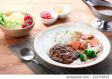Hamburger curry 122719322