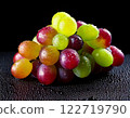 Grapes with drops of water 122719790