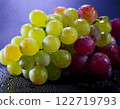 Grapes with drops of water 122719793