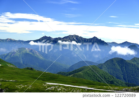 Morning view from Mt. Maou-dake, Norikura (Photo location: Mt. Maou-dake, Norikura) 122720089