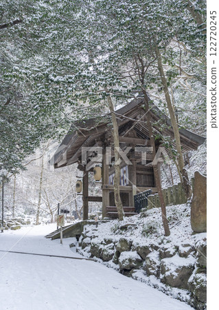 鞍馬寺的冬天：通宿路、中門 122720245