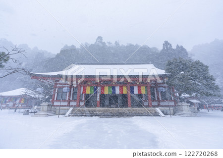 鞍馬寺的銀白色世界:主殿與金剛殿 鞍馬寺的銀白色世界:主殿與金剛殿 122720268