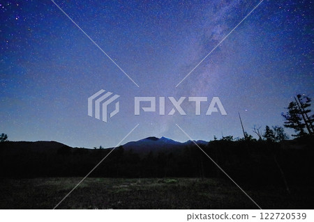 The starry sky of Norikura Highlands The starry sky of Norikura Highlands 122720539