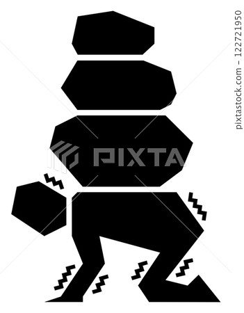 一個人在稅收和債務負擔中掙扎的例子 122721950