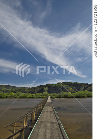 飛井川上的海底橋(出雲市) 飛井川上的海底橋(出雲市) 122721959