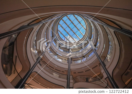 Jan 29 2025 Modern Atrium in Multi Story Commercial or Office Building Jan 29 2025 Modern Atrium in Multi Story Commercial or Office Building 122722412