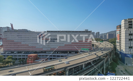 Tsing Kwai Highway Major Transport Route Hong Kong Jan 29 2025 122722441