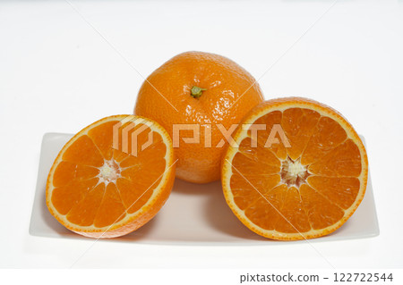 Fresh Orange Tsunoki from Mie Prefecture 122722544